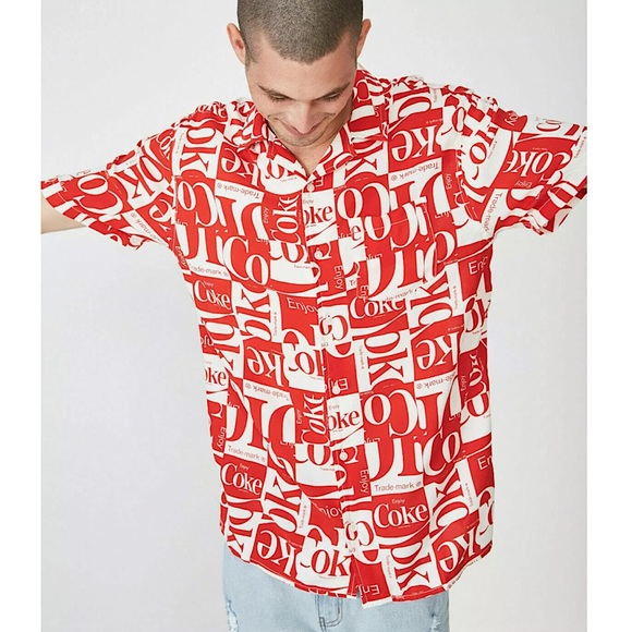 Coca Cola Other - Coca-Cola | Vintage Re-Mastered Button Up Shirt